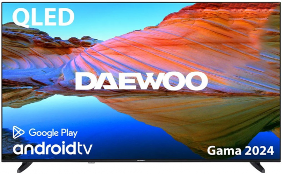 TV DAEWOO 65 65DM73QA UHD QLED ANDROIDTV ALLM